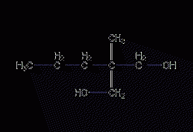 2-Methyl-2-propyl-1,3-propanediol structural formula