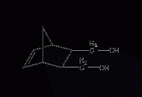 5-norbornene-2,3-dimethanol structural formula