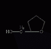 Tetrahydrofurfuryl alcohol structural formula