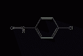 4-Chlorobenzaldehyde Structural Formula