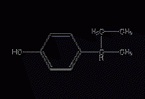 4-sec-butylphenol structural formula