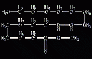 Methyl oleate structural formula