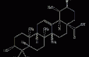 Usolic acid structural formula