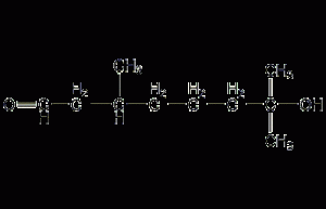 Hydroxycitronellal structural formula