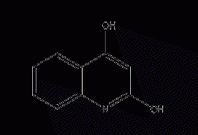 2,4-dihydroxyquinoline structural formula