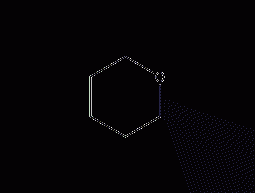 Tetrahydropyran structural formula