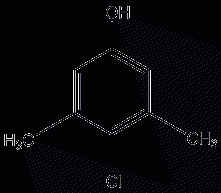 4-chloro-3,5-xylenol structural formula