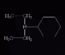 N,N-diethylcyclohexylamine structural formula