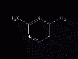 2,4-diaminopyrimidine structural formula