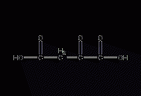 oxalacetic acid structural formula
