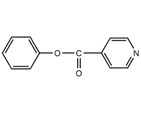 Phenyl isonicotinate structural formula