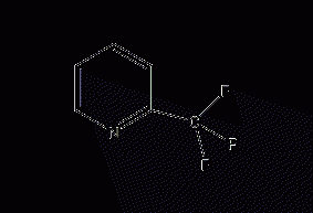 2-(trifluoromethyl)pyridine structural formula