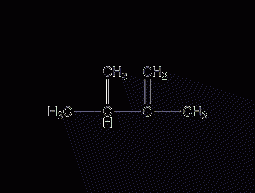 2,3--dimethyl-1-butene structural formula