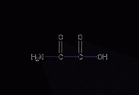 Structural formula of oxaline