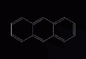 Anthracene structural formula