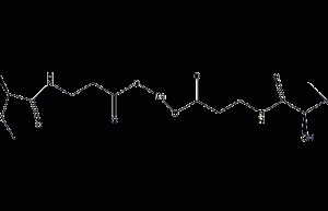 (+)-calcium pantothenate structural formula