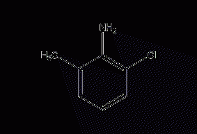 2-Chloro-6-methylaniline structural formula