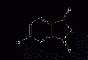 4-Chlorophthalic anhydride structural formula