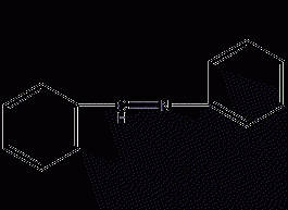 Benzylidene aniline structural formula