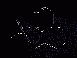 8-Chloronaphthalene-1-sulfonic acid structural formula