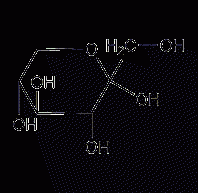 D-(-)-tagatose structural formula