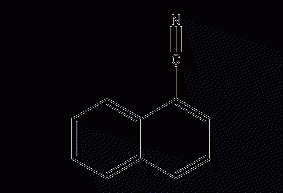 1-Naphthylcarbonitrile structural formula