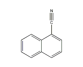 1-Naphthylcarbonitrile structural formula