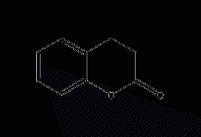 3,4-dihydrocoumarin structural formula