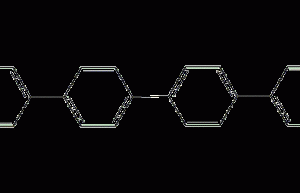 Structural formula of p-tetraphenyl