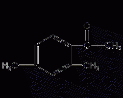 2',4'-dimethylacetophenone structural formula