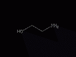 Ethanolamine structural formula