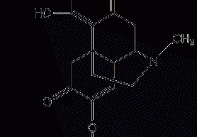 Sinomenine structural formula