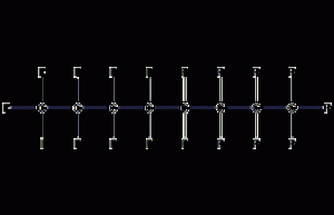 1-iodoperfluorooctane structural formula