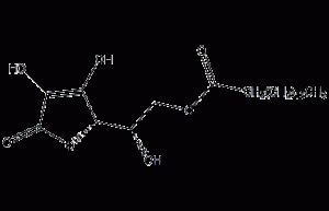 L-Ascorbyl Palmitate Structural Formula