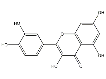 Quercetin Structural Formula