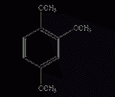 1,2,4-trimethoxybenzene structural formula