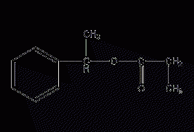 2-Phenylethylpropionate Structural Formula