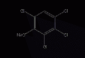 2,3,4,6-tetrachlorophenol sodium salt structural formula