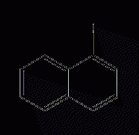 1-iodonaphthalene structural formula