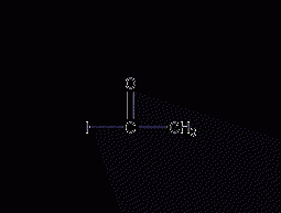 Acetyl iodide structural formula