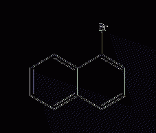 1-Bronaphthalene Structural Formula