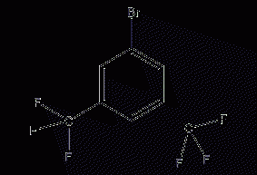 3.5-Bis(trifluoromethyl)bromobenzene structural formula