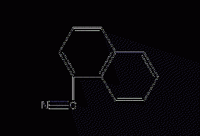 1-Naphthyl acetonitrile structural formula