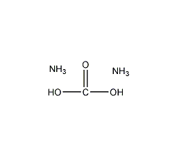 Ammonium carbonate structural formula