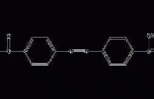 Azobenzene-4,4'-dicarboxylic acid structural formula