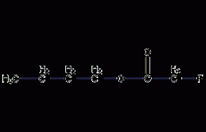 Butyl fluoroacetate structural formula