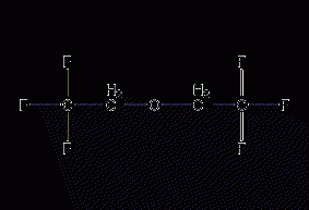 2,2,2-trifluoroethyl ether structural formula