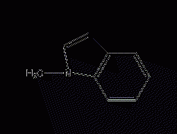 1-methylindole structural formula