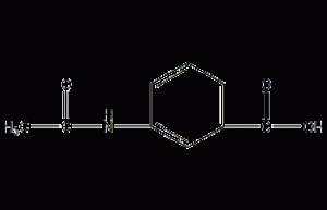 3-acetamidobenzoic acid structural formula