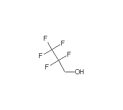 2,2,3,3,3-pentafluoro-1-propanol structural formula